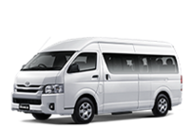 sewa mobil Hiace Commuter
