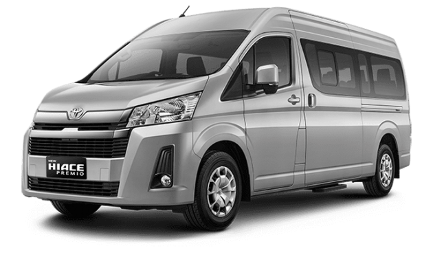 sewa mobil Hiace Premio
